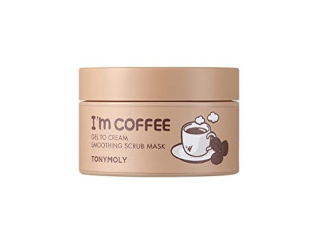 TONYMOLY I'm Coffee Gel To Cream Smoothing Scrub Mask, 100 ml