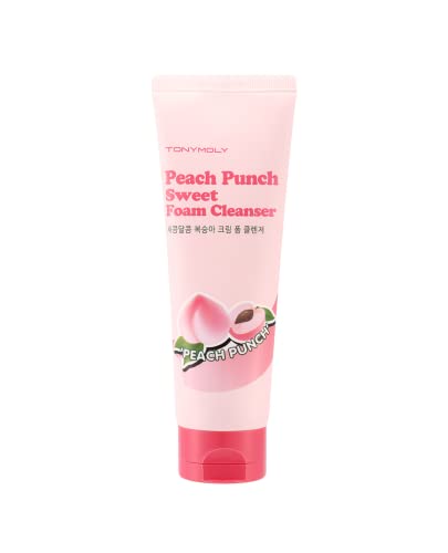 TONYMOLY Peach Punch Sweet Foam Cleanser - 5 Fl Oz (Pack of 1)