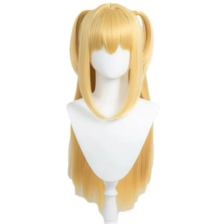 【Ready For Ship】DokiDoki Anime Cosplay Wig / Earring / Necklace Women Golden Long Hair Halloween | Earring & Necklace Only-Ready For Ship