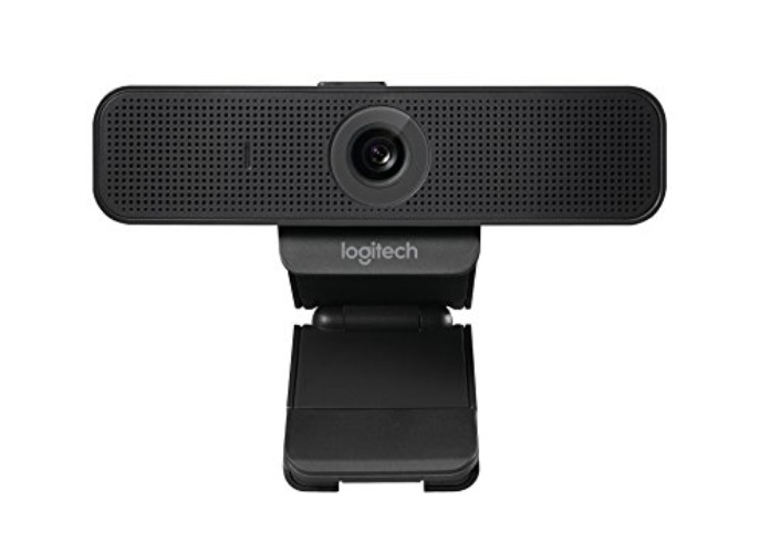 Logitech C925e Business Webcam, Video-Llamadas HD 1080p/30fps, Corrección de Iluminación Automática, Enfoque Automático, Sonido Nitído, Skype Business, WebEx, Lync, Cisco, PC/Mac/Portátil/Macbook - C925e