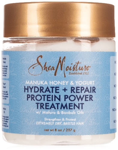 Shea Moisture Manuka Honig und Joghurt Hydrate Plus Repair Protein Power Haar-Behandlung, 227 g - 