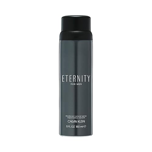 Calvin Klein Eternity Men's Deodorant Spray– With Notes of Mandarin, Sage, Cedarwood & Amber – 5.3 fl oz.