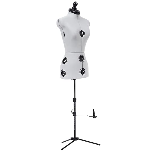 Dritz Twin-Fit Dress Form with Adjustable Tri-Pod Stand, Petite - Petite - Stand