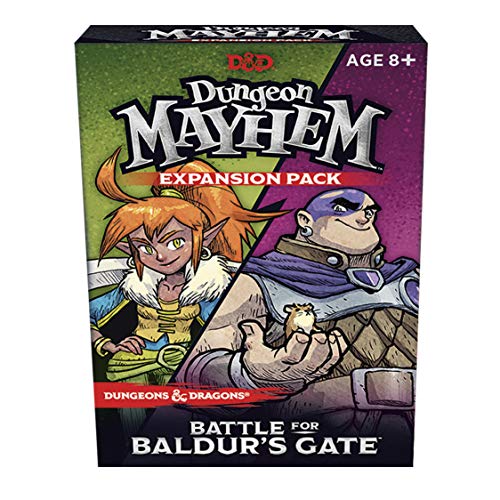 Dungeons & Dragons Wizards of The Coast Dungeon Mayhem: Battle for Baldur’S Gate (C76940000), Black - 1-Pack