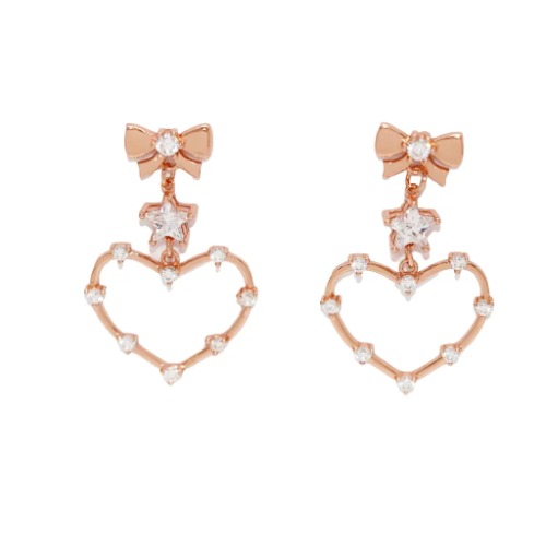 Suzy Earrings - Rose Gold