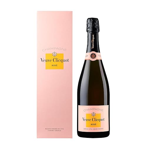 Veuve Clicquot Rosé Champagner in Geschenkverpackung, 0,75L - Mit Geschenkverpackung