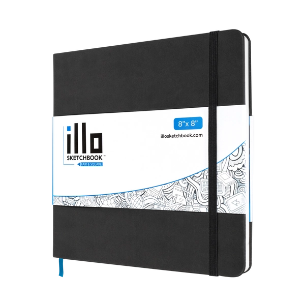 illo sketchbook 8x8 - illo sketchbook | Artist Preferred Square Sketchbooks 
