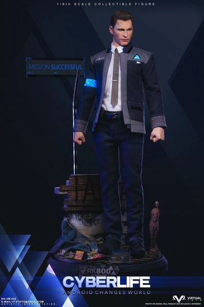 Virtual Toys VTS VM028 Detroit Become Human 1/6 Scale Connor RK800 12&#034;  Figure