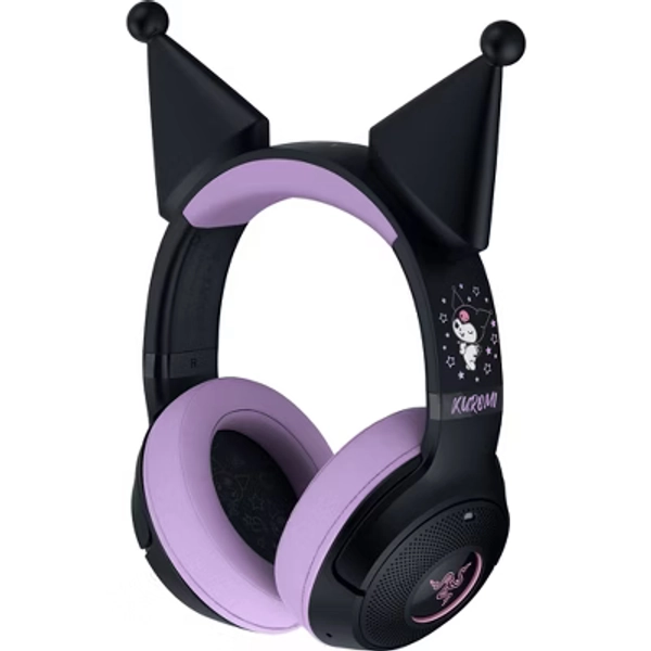 Razer Kraken Kitty V2 BT - Kuromi Edition Headset: Wireless Gaming, Mac & PC Compatible