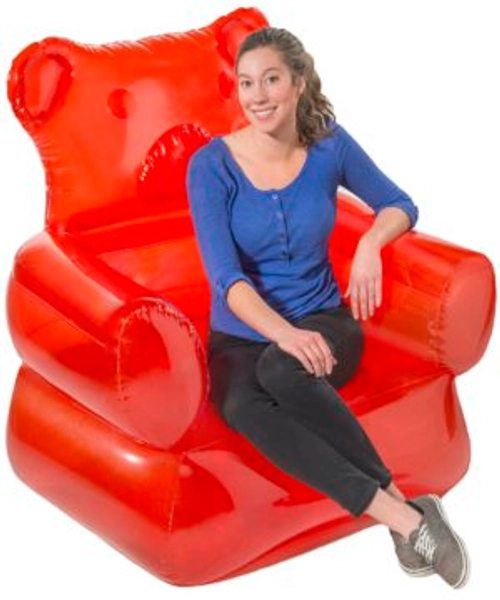 Gummy Bear Chair: Candy-shaped Inflatable Furniture