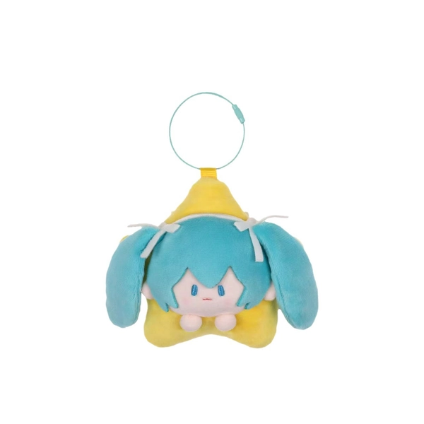 Miku Plush Keychain Cute Miku Stuffed Toy 4in