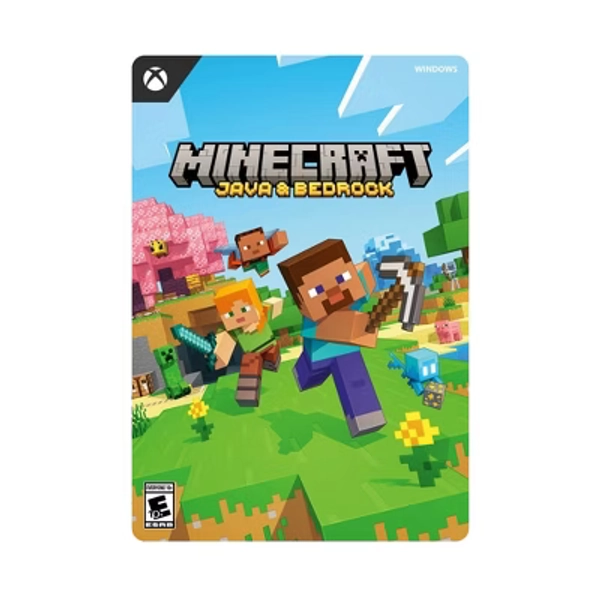 Minecraft Java & Bedrock Edition - PC Game (Digital)