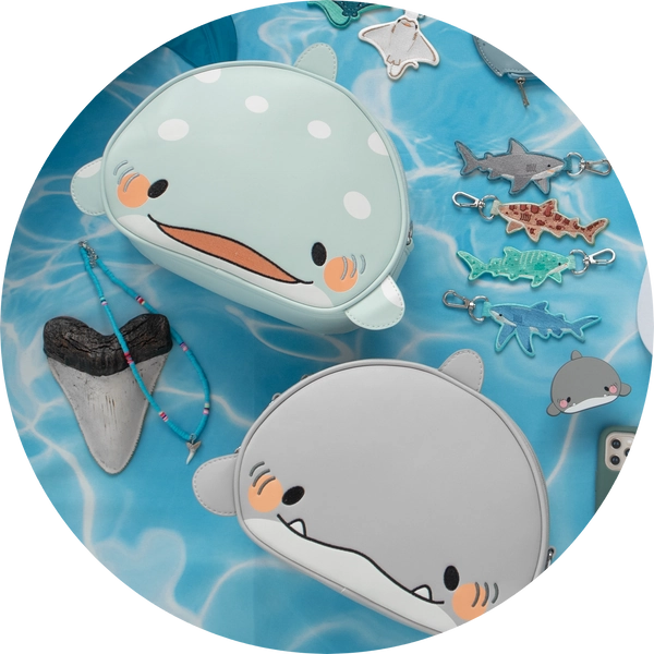 Friendly Fins! Convertible Bags