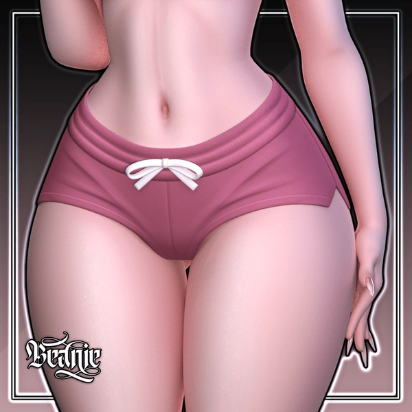 'Rumor' Velvet Shorts