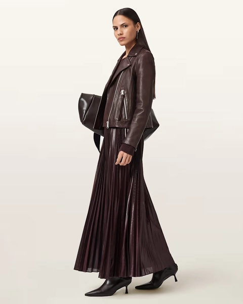 Dalby Leather Biker Jacket