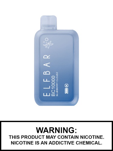 Blueberry Cloudz by Elf Bar BC10000 Disposable Vape | 20mg