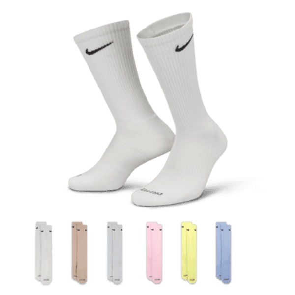 Nike Everyday Plus Cushioned Training Crew Socks (6 Pairs)