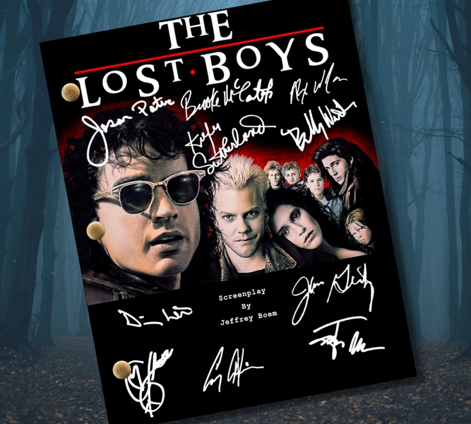 The Lost Boys Movie Autographed Signed Movie Script Reprint Full Screenplay