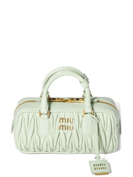 Miu Miu Arcadie matelassé leather tote bag | One Size