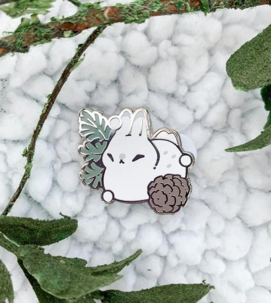 Snow Bunny Pin