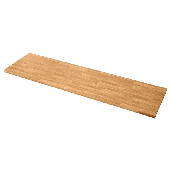 SÄLJAN Countertop - oak effect/laminate 74x1 1/2 "