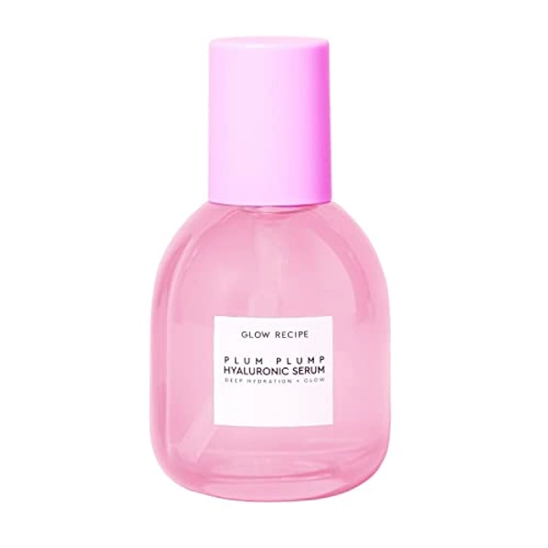 Glow Recipe Plum Plump Hyaluronic Acid Skin Care Serum - Hydrating Skincare + Face Serum for Women & Men with Antioxidant Plum + Vitamin B5 to Repair Skin Barrier & Lock-In Facial Hydration (60ml)