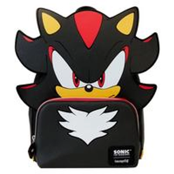 Loungefly Sonic the Hedgehog Shadow Cosplay Mini Backpack GameStop Exclusive