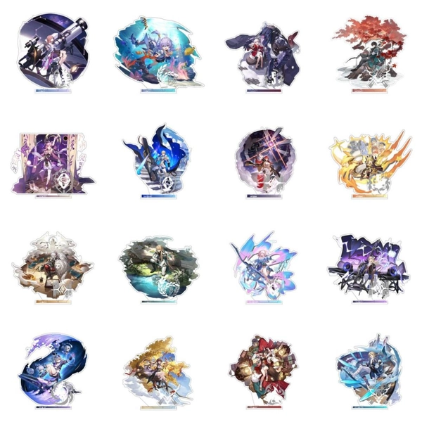 Honkai Star Rail Stand Figure Star Rail Acrylic Standee