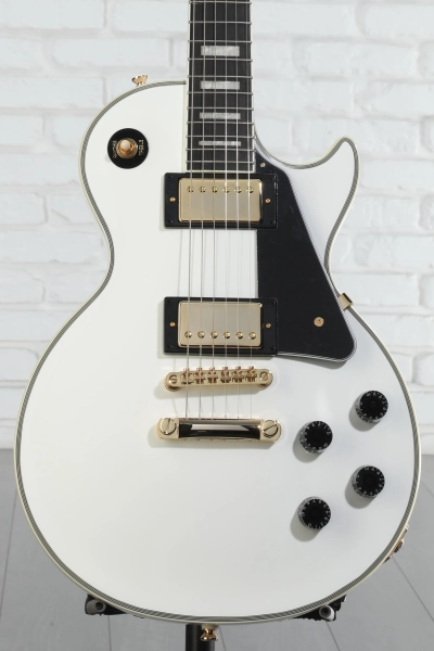 Epiphone Les Paul Custom Electric Guitar - Alpine White