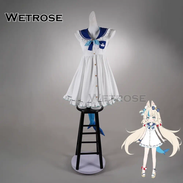 [Wetrose] Pre-Order Vtuber Sameko Saba Cosplay Costume