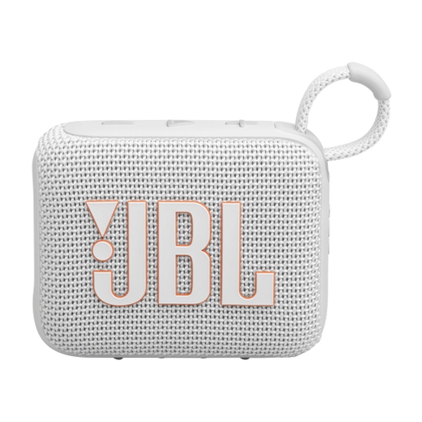 JBL Go 4 Waterproof Bluetooth Speaker | White