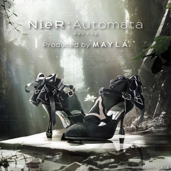 ニーア オートマタ Ver1.1a アイコニック シューズオブジェ パンプス/2B/34/22.5cm