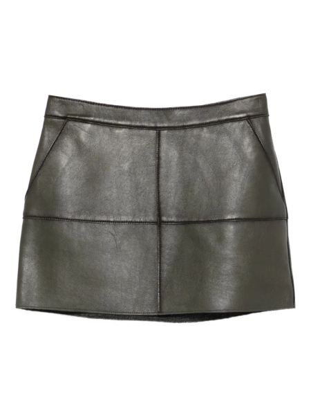 P.A.R.O.S.H. leather mini skirt | S