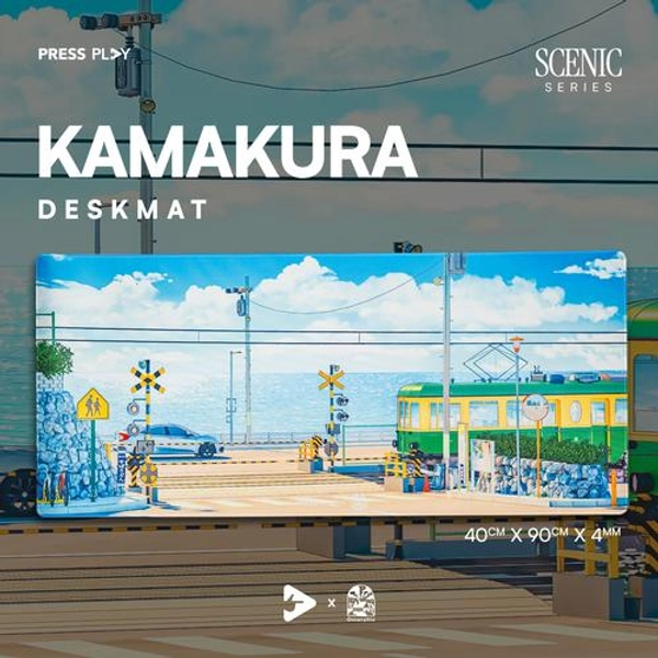 KAMAKURA - Press Play x Omorphia SCENIC Series Deskmat
