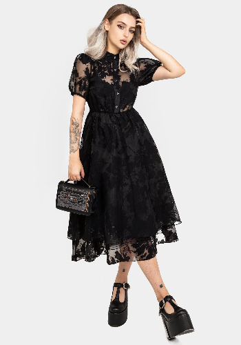 Spectre Layered Midi Shirt Dress | UK 16