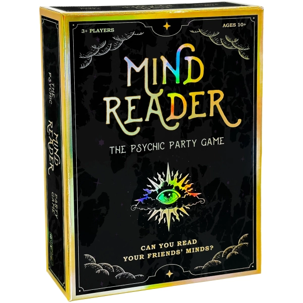 MIND READER – Can You Read Your Friends' Minds? The Fun Mind Reading Psychic Mind Meld Medium Family Party Game