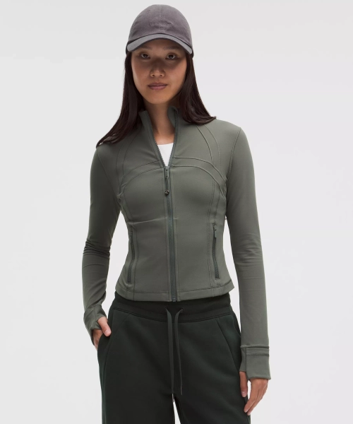 Define Cropped Jacket *Nulu - Palm Deco - 10