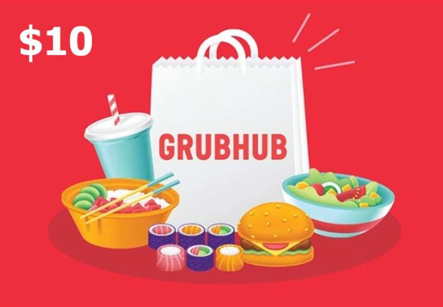 Grubhub $10 Gift Card US