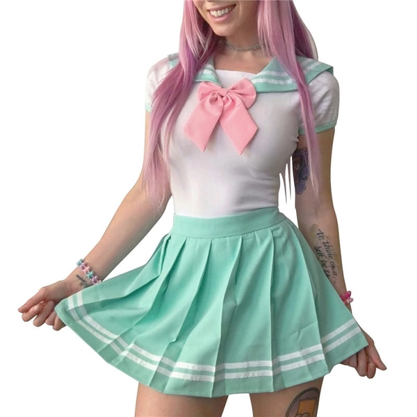 Cosplay Magical Onesie Mint-green Set - LittleForBig Cute & Sexy Products