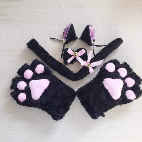Neko Cosplay Set - Black