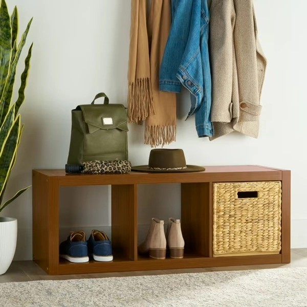Better Homes & Gardens 3 Cube Storage Organizer, Acorn
