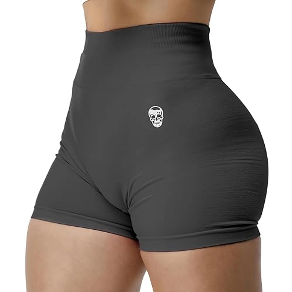 Gymreapers Infinity Seamless Workout Shorts High Waist Biker Shorts for Women Athletic Gym Running Pilates Yoga Sport Short