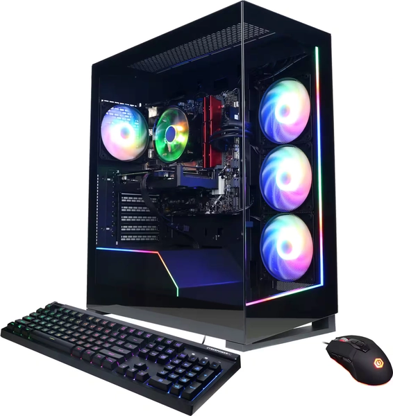 CyberPowerPC Gamer Master Gaming Desktop AMD Ryzen 5 5500 16GB Memory AMD Radeon RX 6500 XT 4GB 1TB SSD Black GMA5600BSTV3 - Best Buy