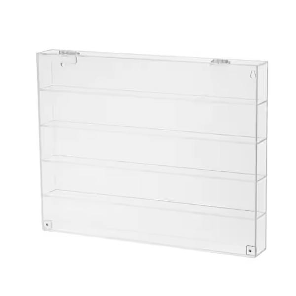 Clear Front Loading Mini Figure Shadow Box with Shelves by Studio Décor®