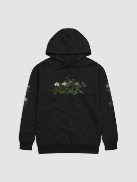 GTFO Gang Last Stand Hoodie Sleeve Print