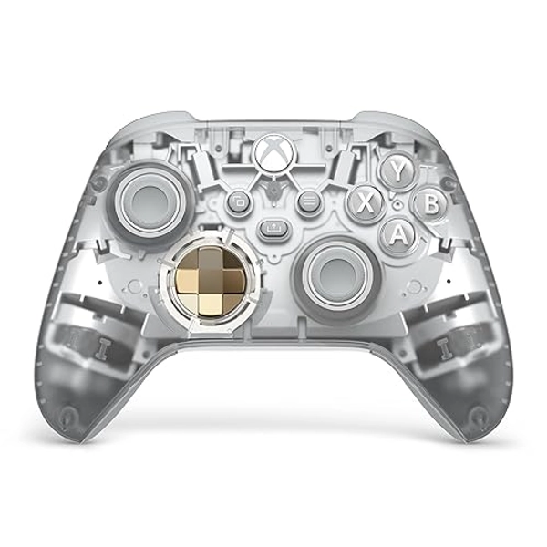 Microsoft Xbox Wireless Controller Ghost Cipher Special Edition - Wireless & Bluetooth Connectivity - New Hybrid D-Pad - New Share Button - Featuring Textured Grip - Easily Pair & Switch Betwe