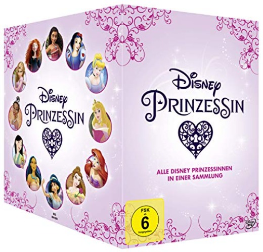 Disney Prinzessin - Alle Disney Prinzessinnen in einer Sammlung [12 DVDs]
