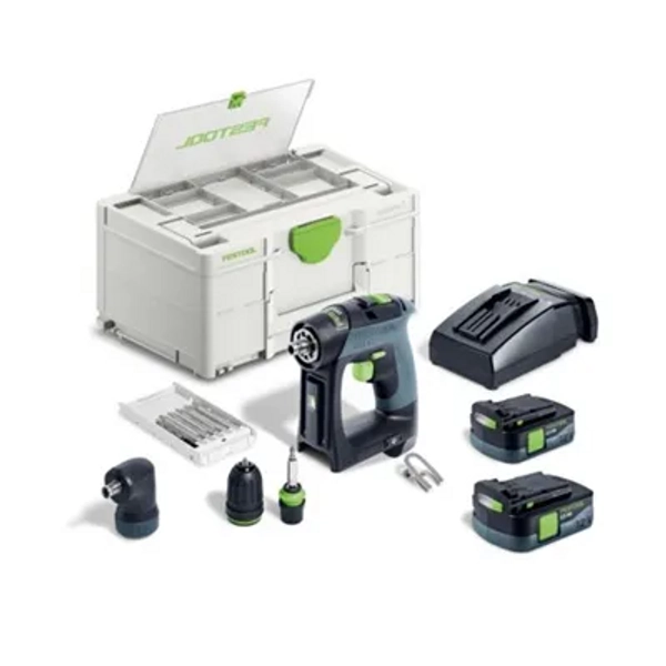 Festool Cordless Drill Driver CXS 12 2.5-Set