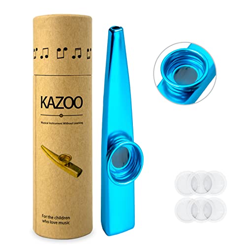 Throne Darkshade021 Metal Kazoo, Mini Kazoo for Kids/Adults, Kazoos