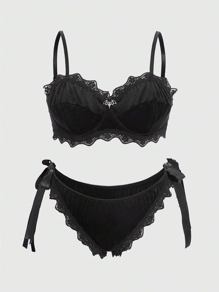 black lace set